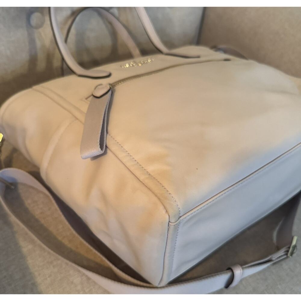 New Kate Spade Chelsea Nylon Medium Satchel Tote Crossbody Pink $299 Msrp - Picture 10 of 12